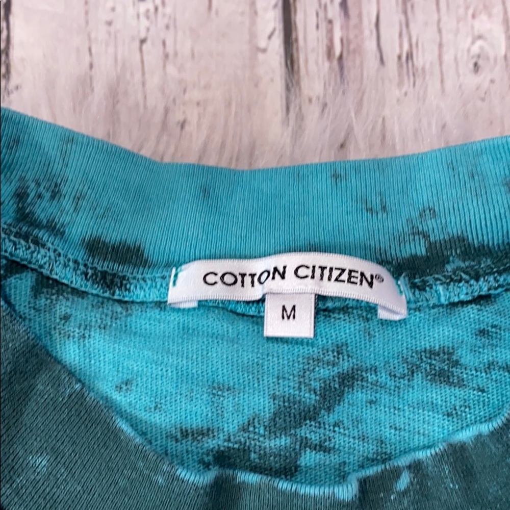 SOLD! Cotton Citizen Tokyo Mini Dress in Teal Dust - Picture 6 of 9